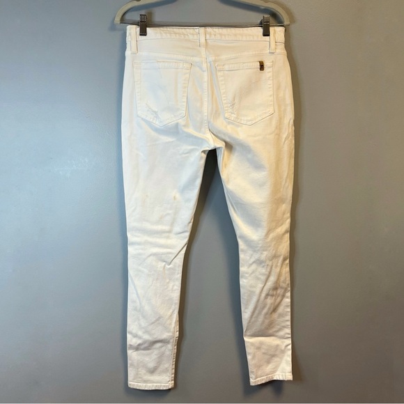 Joe’s Jeans White Distressed Skinny Ankle Denim Sz 29 GUC - Small Marks - Picture 7 of 10